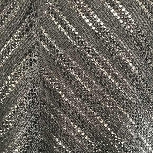 New Black Sheer Coverup Midi Length Dress S - Picture 4 of 4